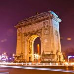The Arc de Triomphe from Bucharest